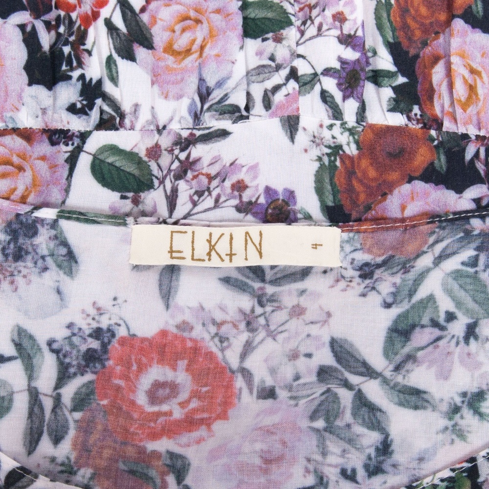 Elkin Callie Silk Floral Dress w/ Hip Pockets - Picture 7 of 8